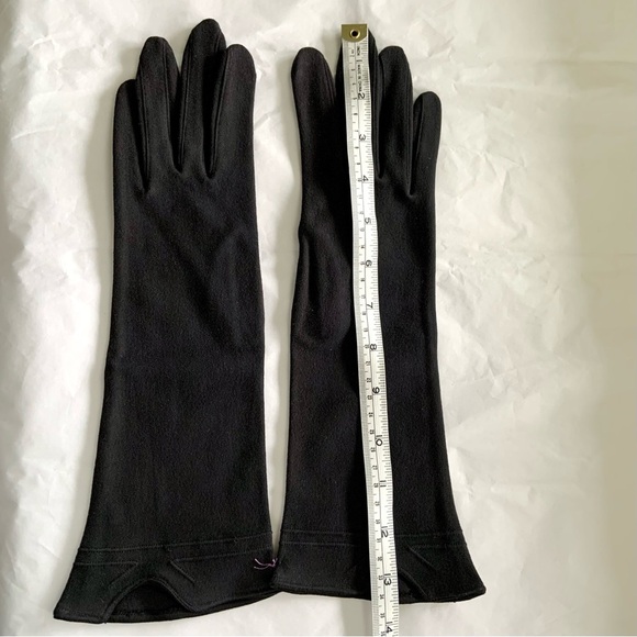 Vintage long black gloves NOS - Picture 7 of 7